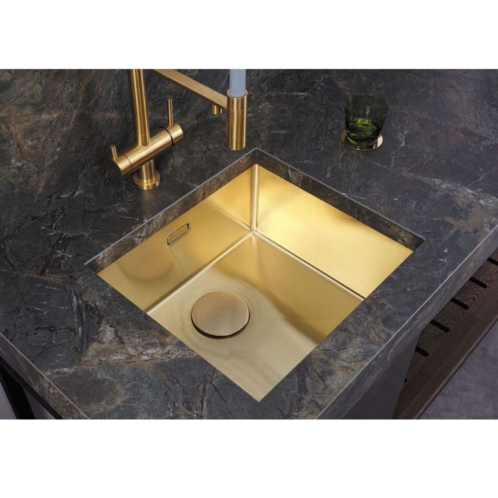 Мойка кухонная Omoikiri Taki 49 Золото светлое 4973523 — изображение 3