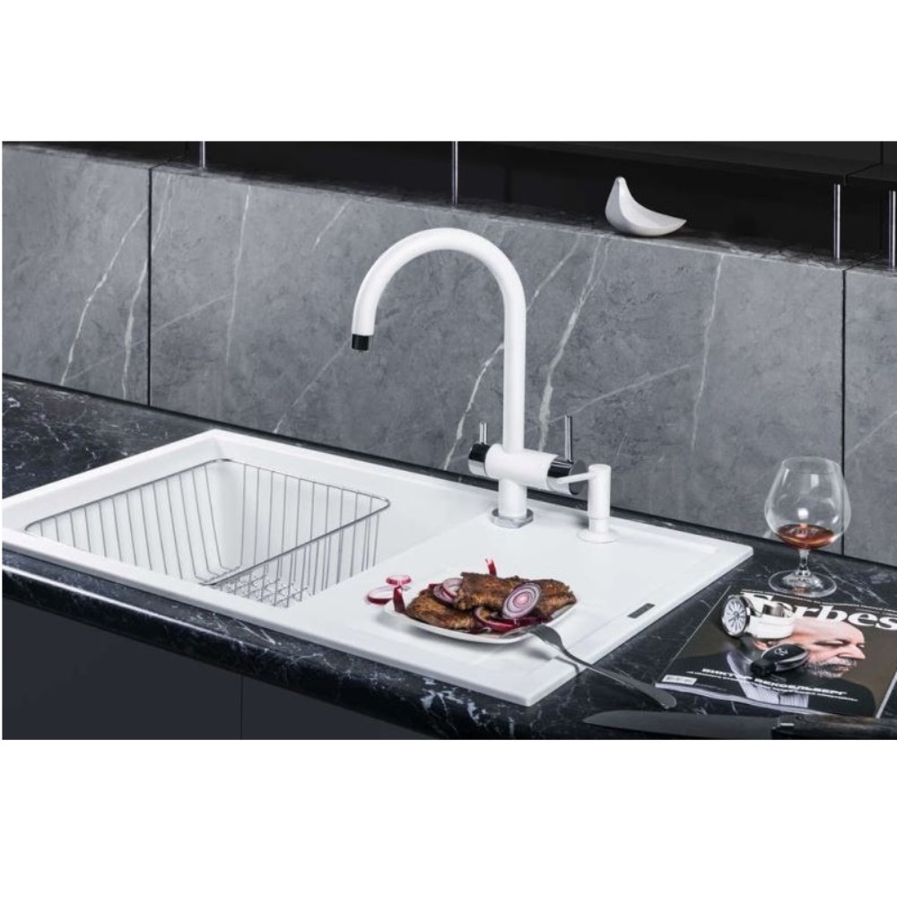 Мойка кухонная Omoikiri Sumi 86 Серый матовый 4993564 — изображение 2