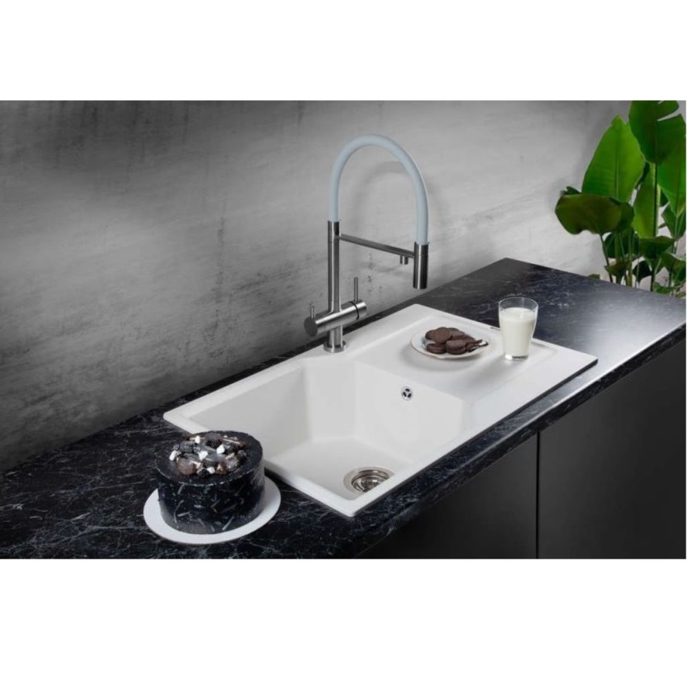 Мойка кухонная Omoikiri Yonaka 78 Серый матовый 4993706 — изображение 2