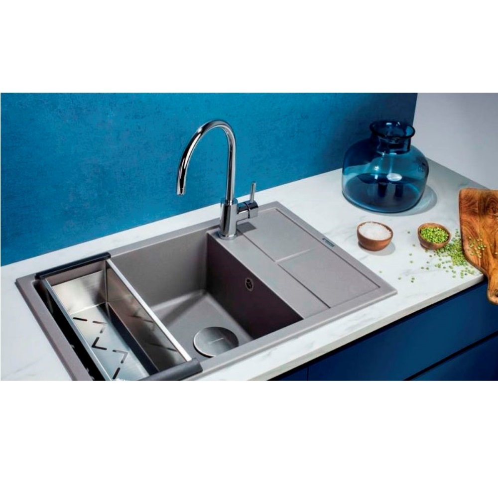 Мойка кухонная Omoikiri Sumi 78 Платина 4993724 — изображение 3