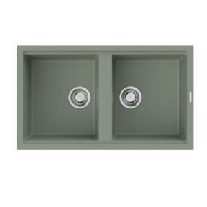 Мойка кухонная Omoikiri Kitagawa 86 Зелено-серый 4993731